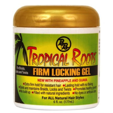 Tropical Roots Firm Locking Gel with Pineapple & Guava – 6 oz - ANNS BEAUTY SUPPLY